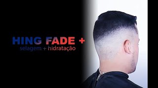 Transformação  HAIR FADE  SELAGEM E HIDRATAÇÃO MASCULINA  AULA COMPLETA PASSO A PASSO [upl. by Iives467]