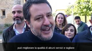 Canone Rai Salvini quotCi hanno votato per abbassare le tassequot [upl. by Noevad597]