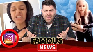 Cardi B Deletes Instagram Balcony Chair Girl Identified as Marcella Zoia amp More [upl. by Ecire]