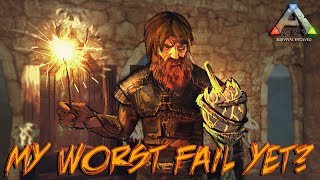 Ark Survival Evolved  Ragnarok My Worst Failure Yet [upl. by Aihsital778]