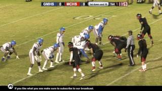 Garner vs MCHS Football 12022016  Playoffs Game 3 [upl. by Trocki230]