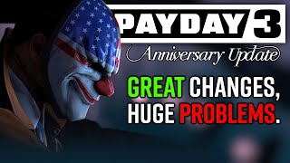 Payday 3 Update 11s Biggest Wins are its Downfalls [upl. by Ndnarb]