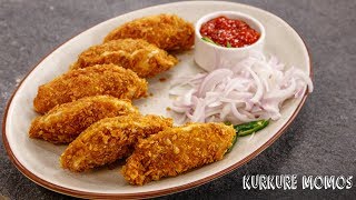 Kurkure Momos Recipe  Crunchy amp Juicy Soya Veg Momo  CookingShooking [upl. by Brion828]