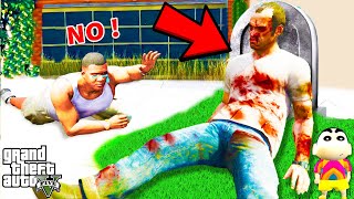 Who KILLED TREVOR in GTA 5  Franklin Find  SHINCHAN and CHOP [upl. by Stoddart186]