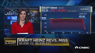 Kraft Heinz tumbles on earnings miss SEC subpoena [upl. by Seline932]