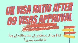 UK Visa Ratio After 9 Visa ApprovalUK Tourist VisaUK Visa Ration in August 2024How to Get Easily [upl. by Nohshan]