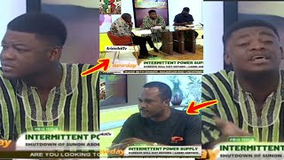 HEAT NPP comm storms out of debate after NDCs Sammy Ayeh expöses him over lies on live TV [upl. by Huskamp201]