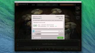 EZdrummer 2  How to authorize [upl. by Salita]