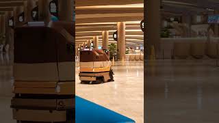 Robot Cleaner changiairport  Singapore [upl. by Nonregla]