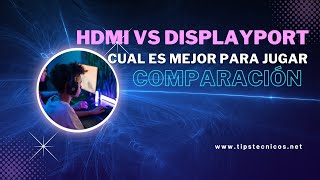 ¿Qué elijo HDMI o DisplayPort para jugar [upl. by Hadeis]