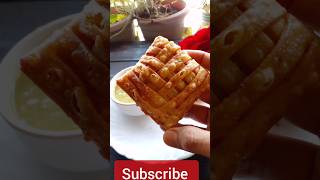 zig zag samosa shorts mylifemykitchen samosarecipe ytshorts [upl. by Lorollas167]