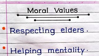 Important Moral Values For Students  Moral Values For Kids In English  Study Koro [upl. by Arly699]