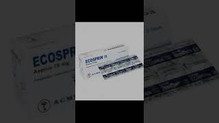 Ecosprin 75 Tablet Uses in hindi medical medicine doctor [upl. by Charleton]