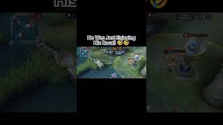 Dyrroth instant Camp  He Was Just Enjoying youtubeshorts mobilelegends [upl. by Kirrad]