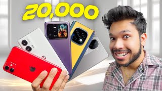 Top 5 Best Smartphones Under 20000 SALE [upl. by Pardner]