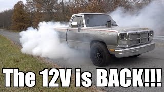 INSANE FIRST GEN 12V CUMMINS BURNOUT FIRE DEPARTMENT CALLED [upl. by Ahtekal118]