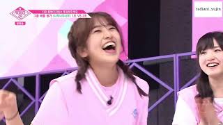 ENGSUB Ahn Yujin안유진 Was Chosen To Be a Rapper  PRODUCE 48 Ep 4 CUT [upl. by Ilah707]