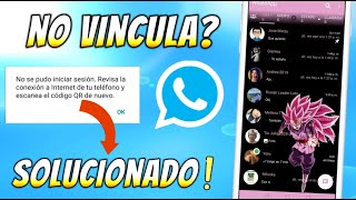 WHATSAPP PLUS ✨¿Problemas para Vincular WhatsApp Plus con el WhatsApp Normal ¡ASÍ se Soluciona✨🚀 [upl. by Annirac]