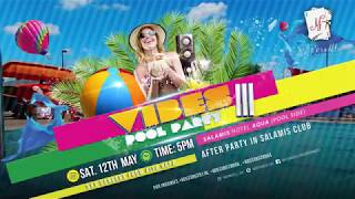 Salamis Bay Conti Resort Hotel amp Casino  Pool Party  May 2018 [upl. by Lorette]