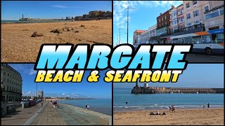 MARGATE Beach and Seafront  Kent  England 4k [upl. by Ettena]