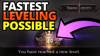 How to LEVEL UP Fast Fastest Leveling Tips In 3 Minutes  Throne and Liberty [upl. by Ahsihat]