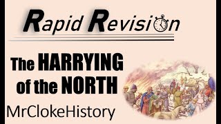 GCSE History Rapid Revision The Harrying of the North [upl. by Lyrehc422]