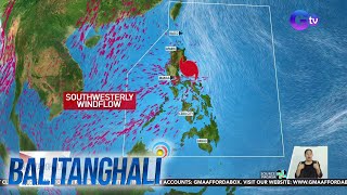 Bagyong AghonPH nasa direksyong palabas na ng PAR  Weather update today as of 1037  BT [upl. by Eclud]