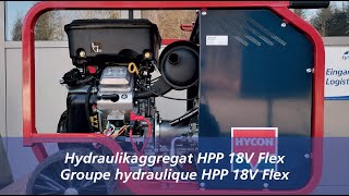 Hydraulikaggregat Hycon HPP 18V Flex [upl. by Atsylac66]