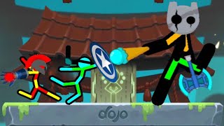 Supreme Duelist Stickman BOSS Fight MODE Gameplay New UPDATE Walkthrough 2023 [upl. by Ahsilet]