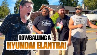 LOWBALLING A HYUNDAI ELANTRA [upl. by Areikahs982]