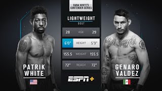 FREE FIGHT  Valdez Comes Out on Top After a Crazy First Round  DWCS Season 5 [upl. by Iiette]