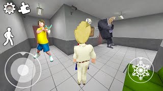 Play as ROD in CHAPTER 4 NEW Ice Scream 4 Funny moments  Experiments with Rod [upl. by Eiuqram]