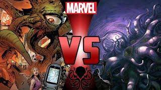 Shuma Gorath vs Azathoth Marvel vs HP Lovecraft [upl. by Prasad]