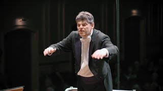 Guy Braunstein conducts Brahms 4th symphony excerpts Hamburg Symphony orchestra [upl. by Nafri628]