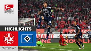 Selke To The Rescue  Kaiserslautern  Hamburger SV 22  Highlights  MD 6  Bundesliga 2 2425 [upl. by Yelrak586]