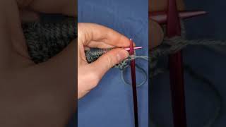 how to do stockinette stitch in knitting [upl. by Zeba]