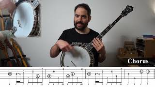 Grandfathers Clock Raymond Fairchild Banjo Solo [upl. by Anaiv18]