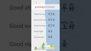 Greeting in Chinesechinese learning mandarin 学习中文 [upl. by Ahsla257]