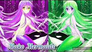 Mako Mermaids  Sirena  Ondina amp Mimmis song💜💚  Nightcore [upl. by Nillok]