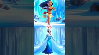 Moana Vs Elsa Frozen Vs Ten Female 💪 moana Cinderella snowwhite  Wonderwoman Supergirl elsa [upl. by Traweek986]