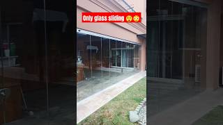 Only glass sliding door 🚪home aluminiumprofile interiordesign slidingdoor home Sahardware98 [upl. by Nolte]