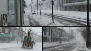 Wolfville Wild Windy Storm on Feb 18th Power Outages in many places due to high Windss [upl. by Foah]