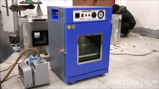 High Temperature Vacuum Oven 250°C [upl. by Nnahgaem270]