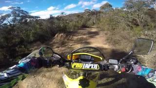 drz400e trail ride blue mountains Australia [upl. by Annal]