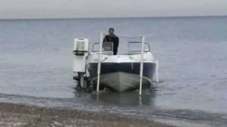 Boat Launching Fully remote controlled with thebeachlaunchercom [upl. by Karon]