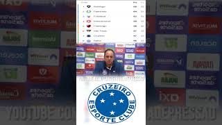 🦊👀 ROGÉRIO CENI sobre CRUZEIRO shorts [upl. by Namielus]