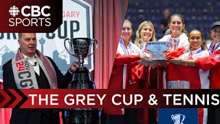 What to watch CFL Grey Cup amp The Billie Jean Cup  CBCSports [upl. by Godber]