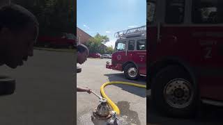 “Hydrant Training 6 Of 9” shorts firefighter training education successmindset youtubeshorts [upl. by Jacqueline424]