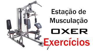 🏋️ Exercícios  Estação de Musculação Oxer [upl. by Llednek341]