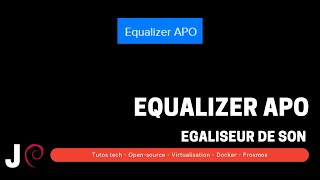 Equalizer APO  Egaliseur graphique pour Windows [upl. by Cressy]